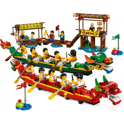 Lego Dragon Boat Race || سباق قوارب التنين من ليقو