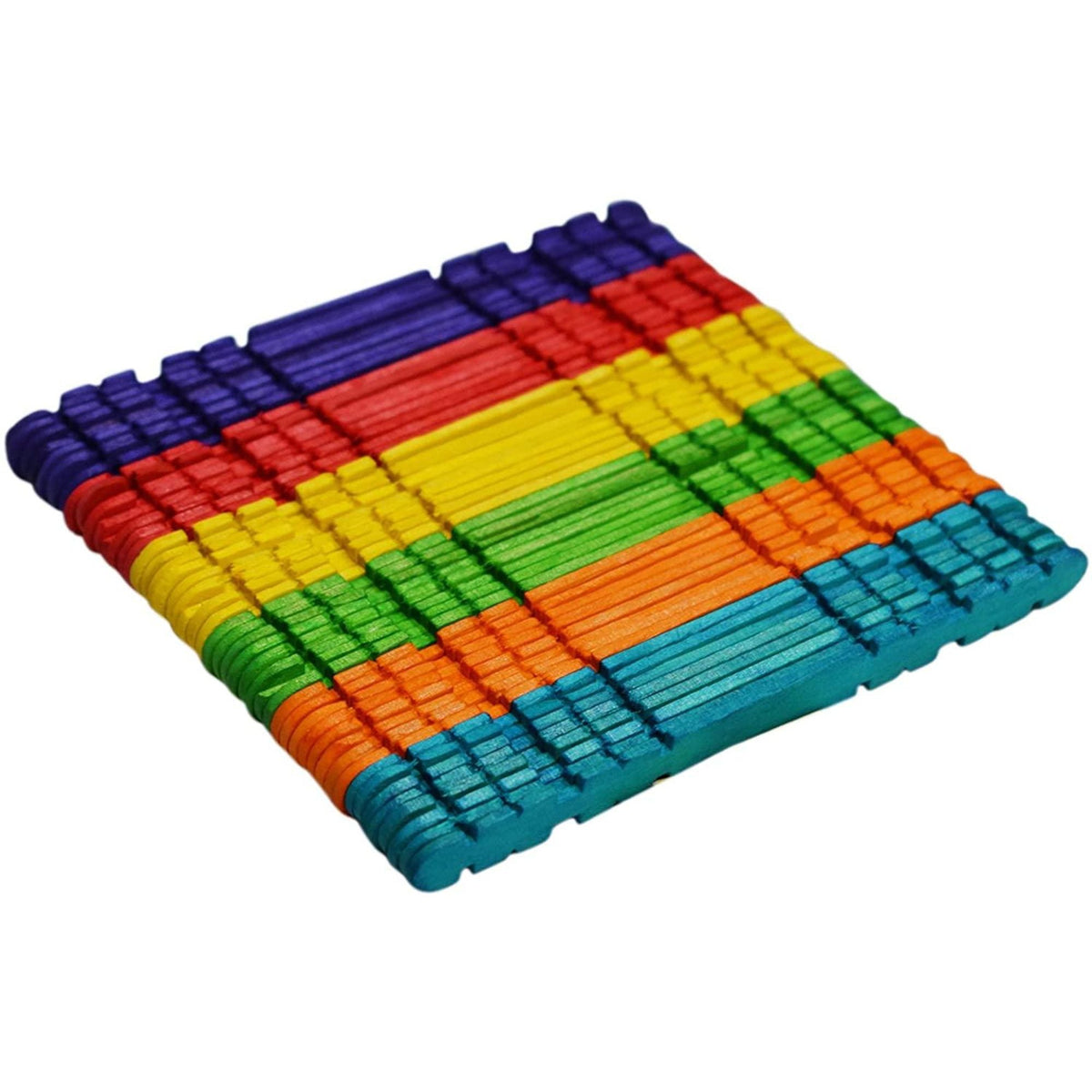 Colored Popsicle Sticks || أعواد مثلجات خشبية ملونة