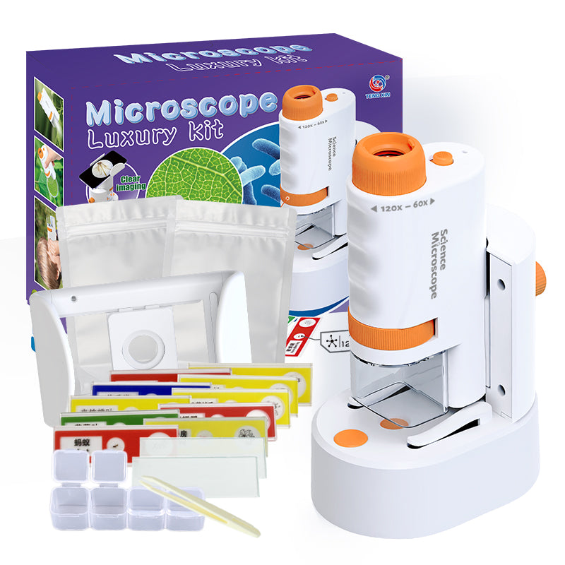 Microscope Luxury Model Scientific Toy Set || لعبة علمية مجموعة المجهر ميكروسكوب