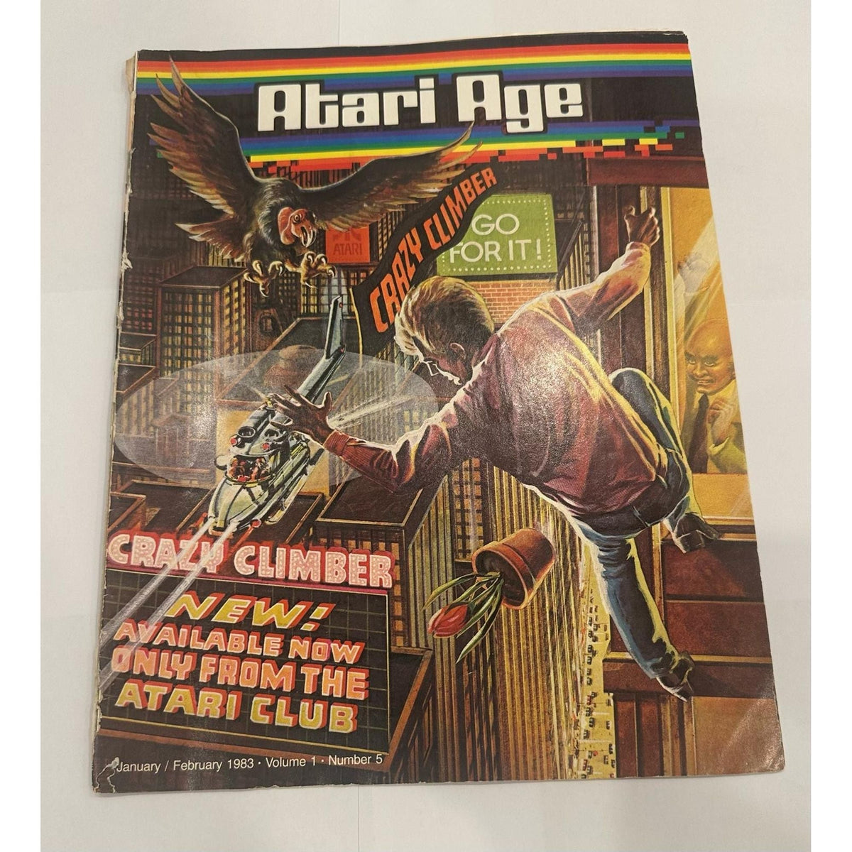 Atari Magazines 3 Pcs issues 2,4,5 years 1982,1983 || مجموعة من ثلاث نسخ لمجلة اتاري الاعداد ٢و ٤ و ٥ لسنة -١٩٨٢ و ١٩٨٣