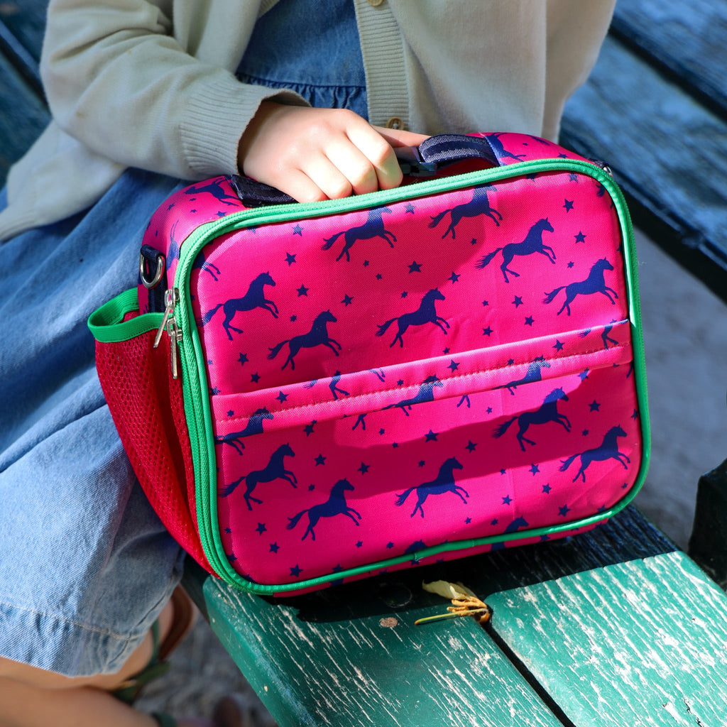 Yumbox Classic Lunch Bag - Horses || حقيبة غداء يامبوكس Classic - خيول