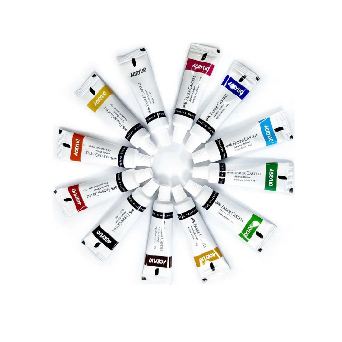 Faber Castell Acrylic Colours 12