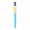 أقلام بيك 4 ألوان باستيل أزرق فاتح || BIC 4 Colours Pastel Light Blue Pens