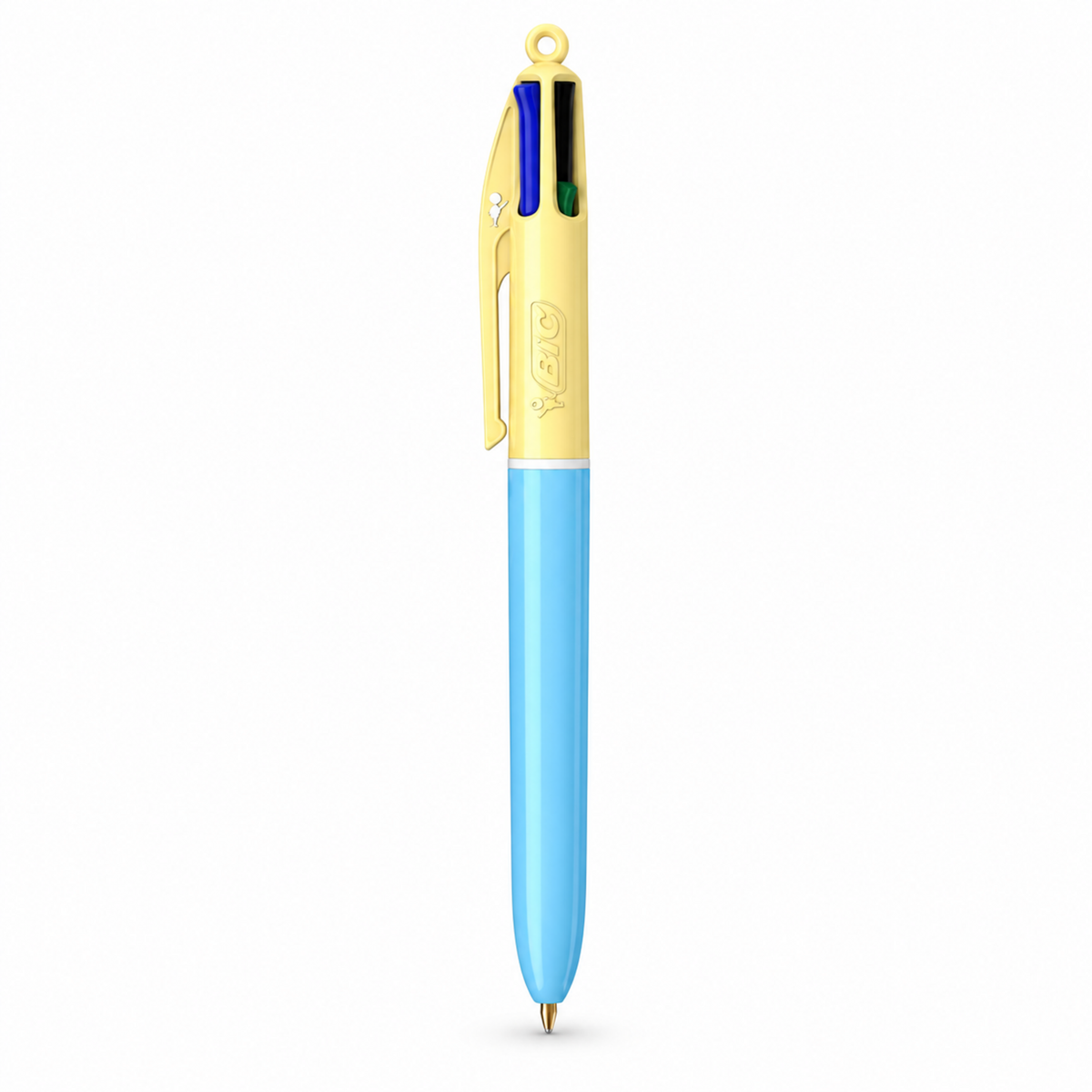 أقلام بيك 4 ألوان باستيل أزرق فاتح || BIC 4 Colours Pastel Light Blue Pens