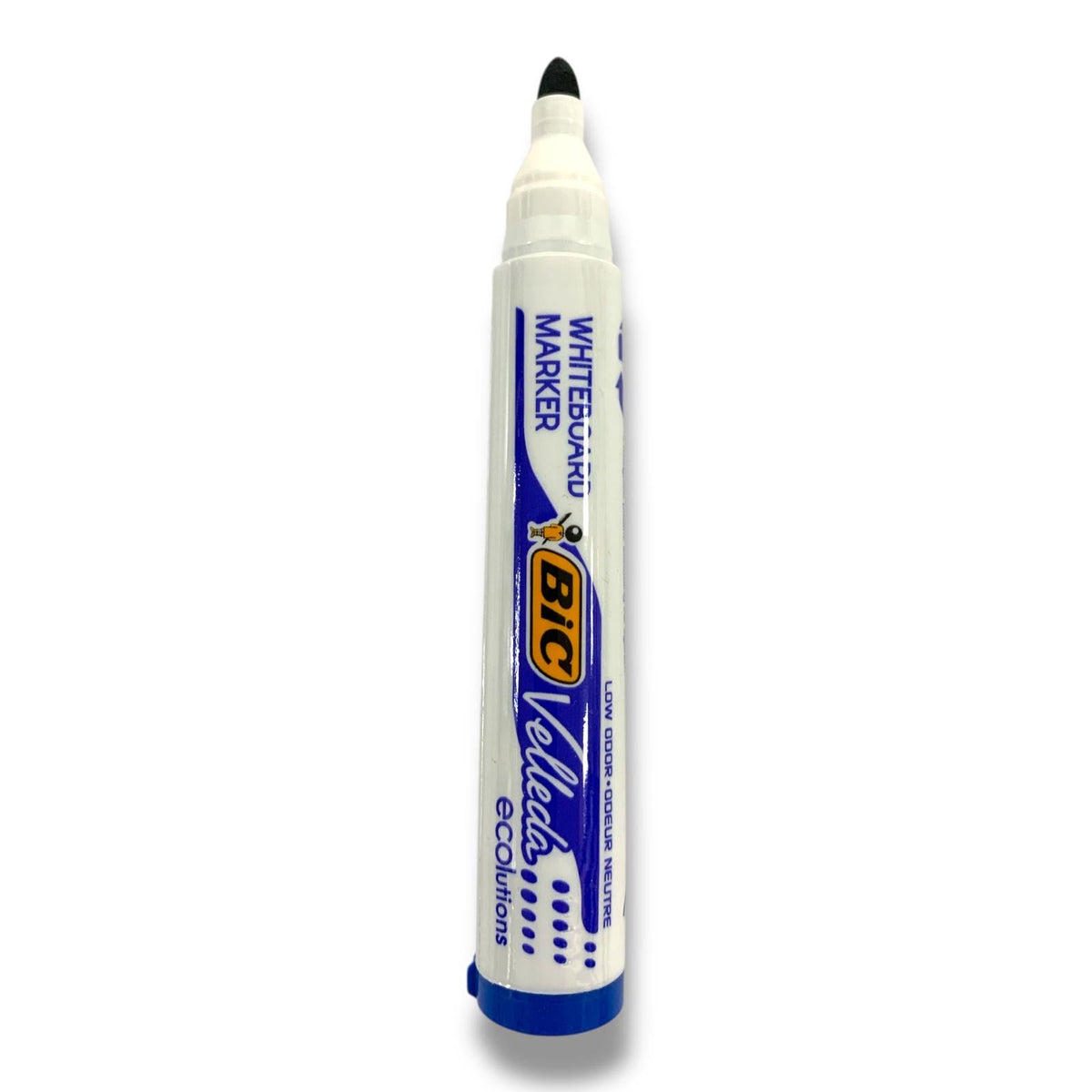 Bic Velleda Whiteboard Marker Round Tip Blue || قلم صبورة بيك راس مدور فيليدا ازرق