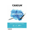 Canson Graduate Aquarelle 250 Gm A5 || كراسة رسم كانسون جراديويت للألوان المائية 250 جم، مقاس A5