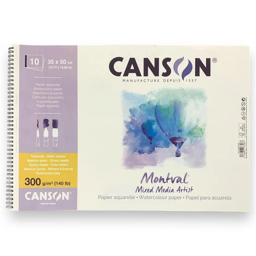 Canson Montval Sketch Pad Notebook 35 x 50