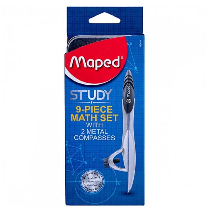 Maped Math Study Set of 9