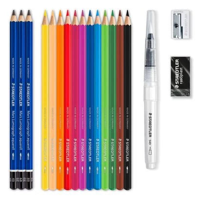 Staedtler Watercolor Set, 18 Pieces