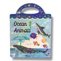 Ocean Animals Sticker Activity Book || دفتر ملصقات وأنشطة حيوانات المحيط