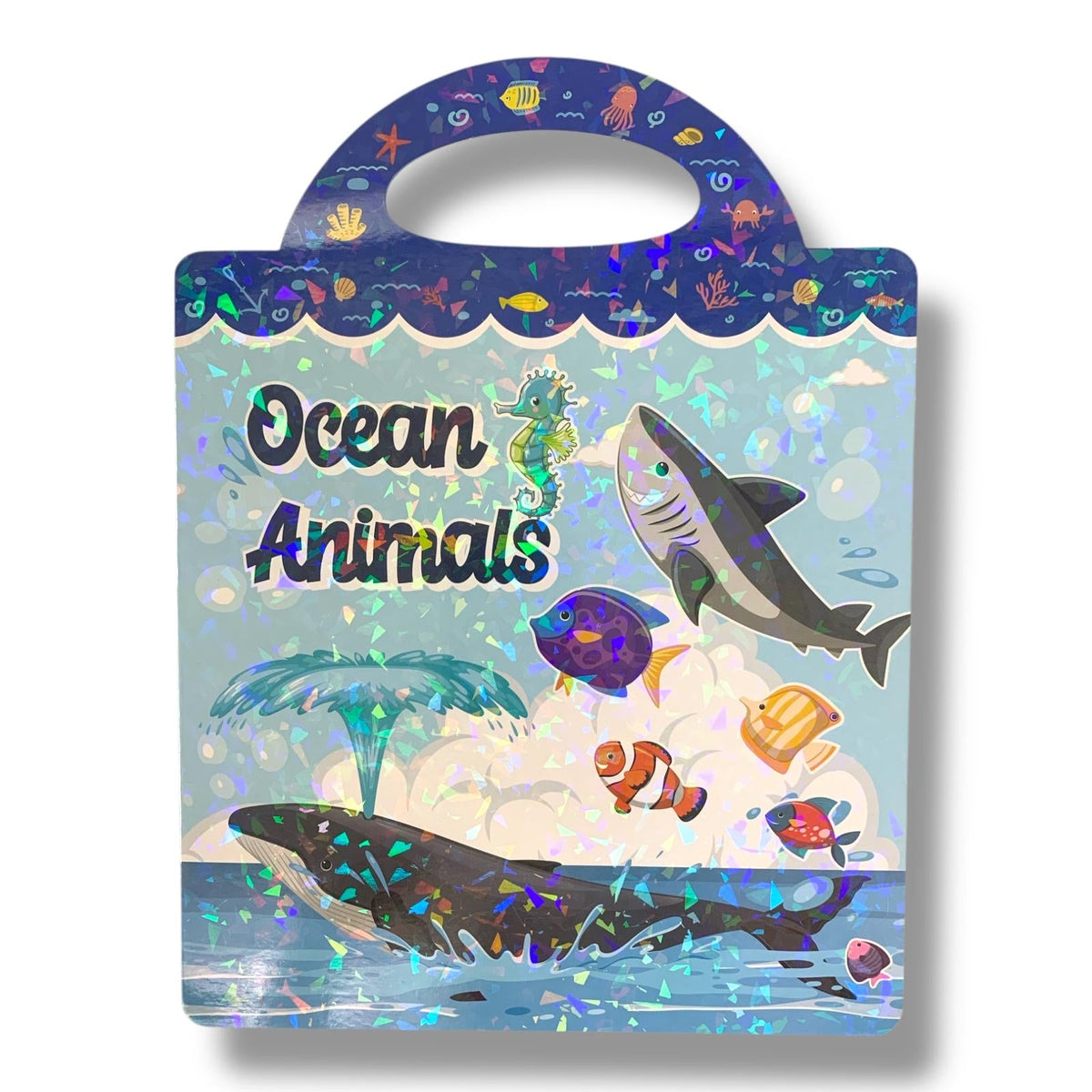 Ocean Animals Sticker Activity Book || دفتر ملصقات وأنشطة حيوانات المحيط