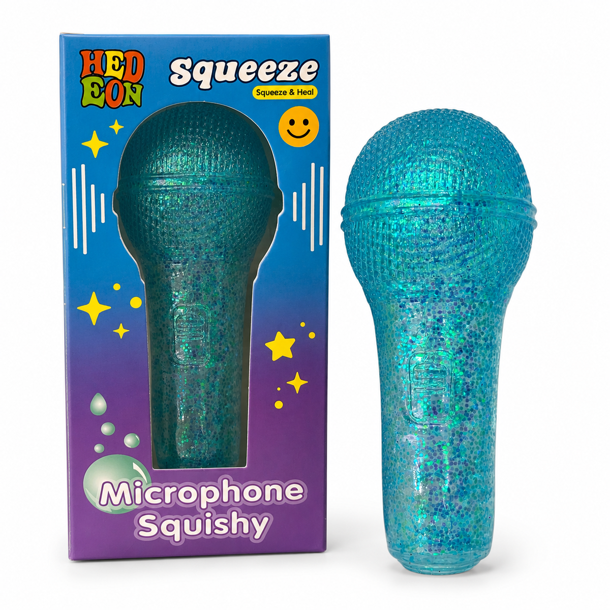 Microphone Squishy Blue || سكوشي ميكروفون أزرق
