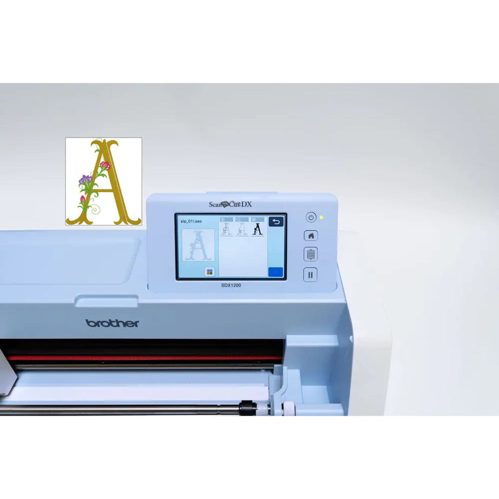 ماكينة قص الأقمشة والمنسوجات Brother SDX1200 ScanNCut || ماكينة قص ورق مقوى و ستيكرات و اقمشة برثر