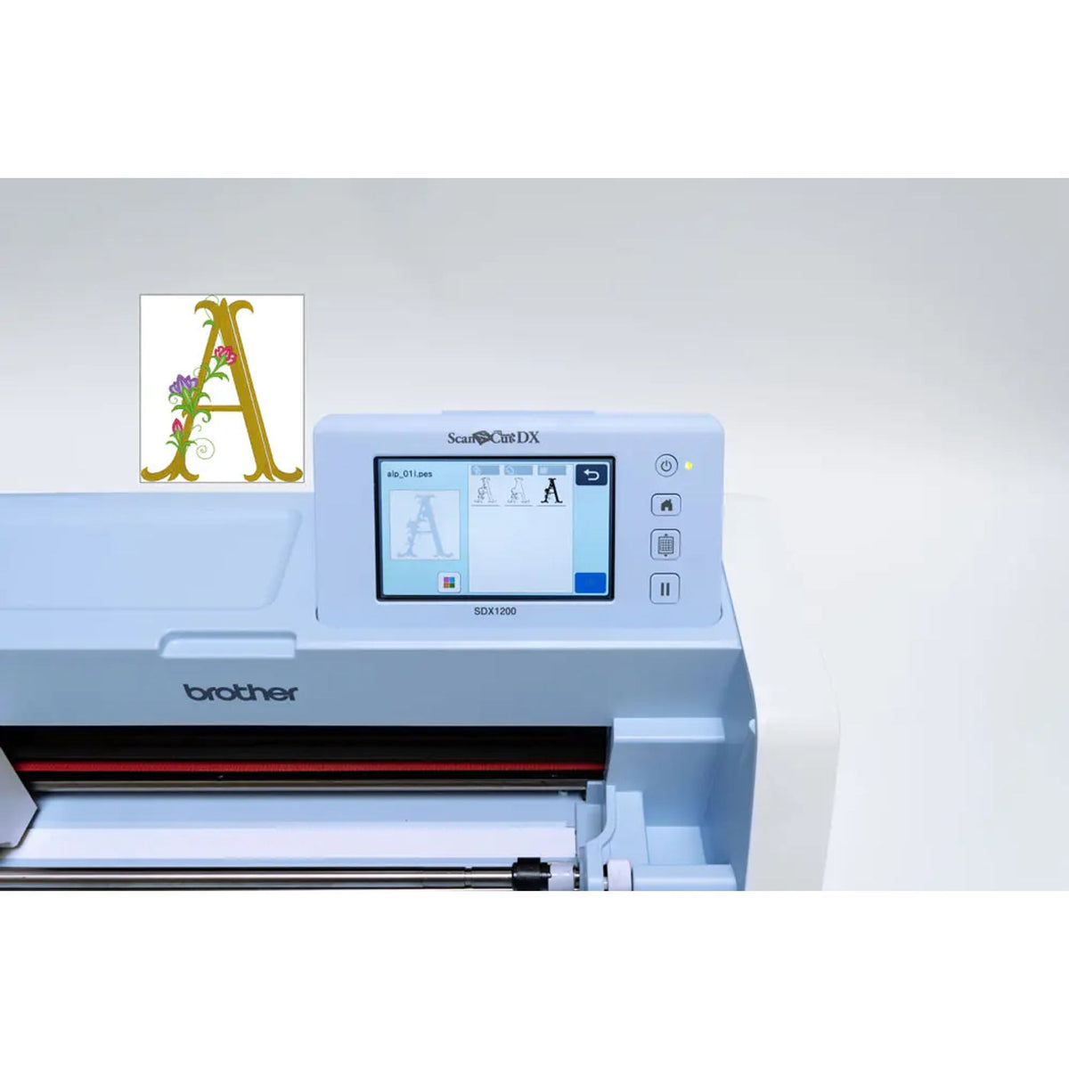 ماكينة قص الأقمشة والمنسوجات Brother SDX1200 ScanNCut || ماكينة قص ورق مقوى و ستيكرات و اقمشة برثر