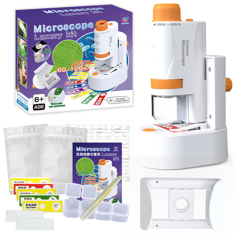 Microscope Luxury Model Scientific Toy Set || لعبة علمية مجموعة المجهر ميكروسكوب