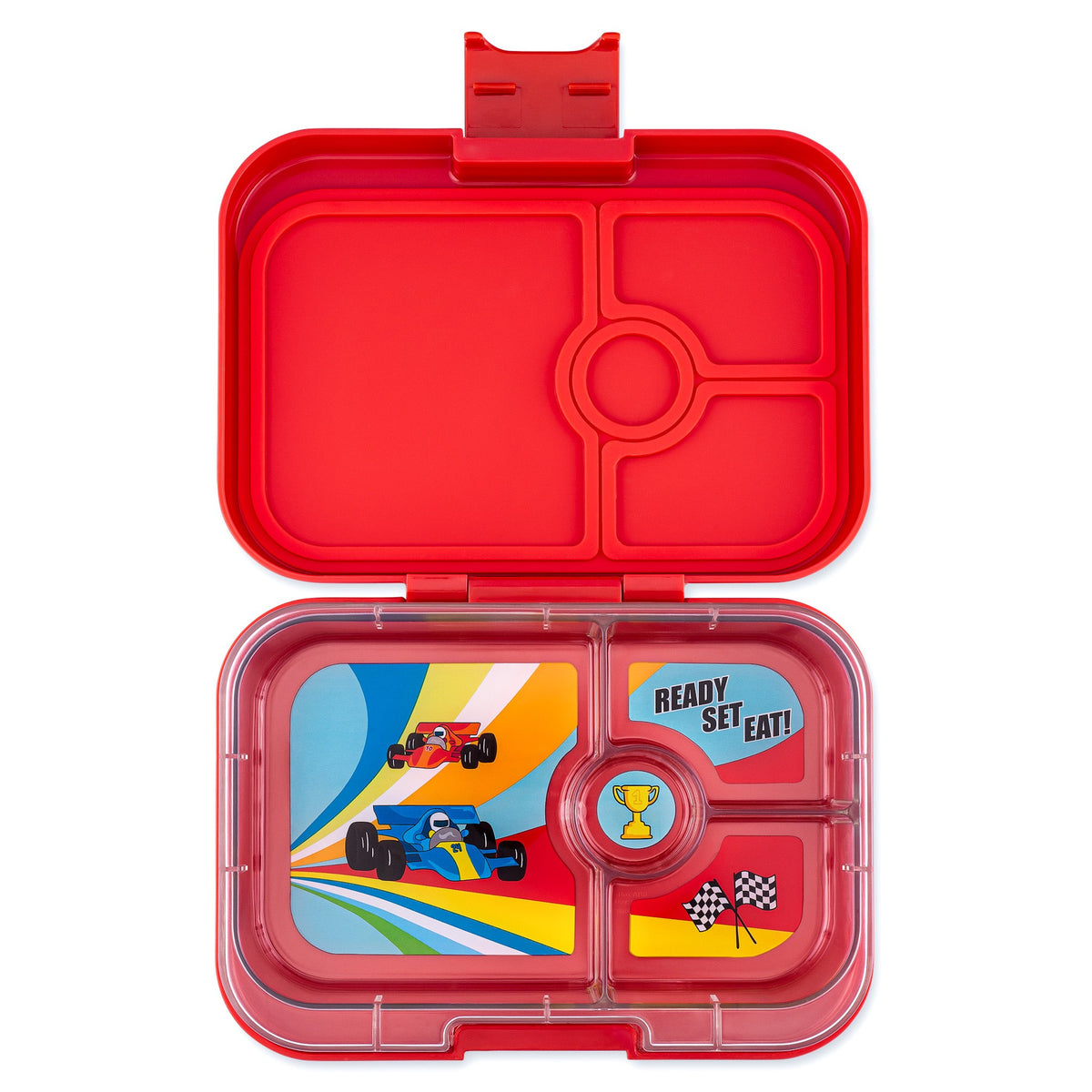 Yumbox Panino Lunch Box - Roar Red || علبة غداء يامبوكس بانينو - رور أحمر
