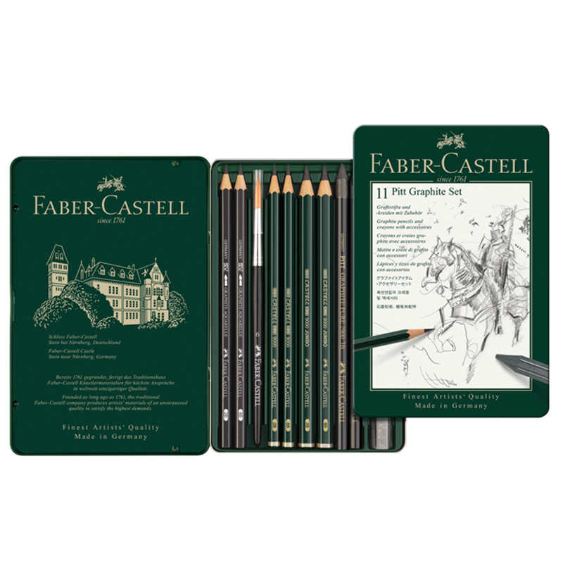 Faber Castel 11 Piece Pitt Graphite Set