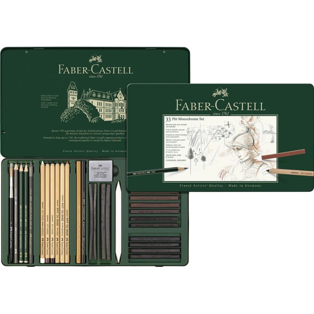 Faber Castell Pitt Monochrome set