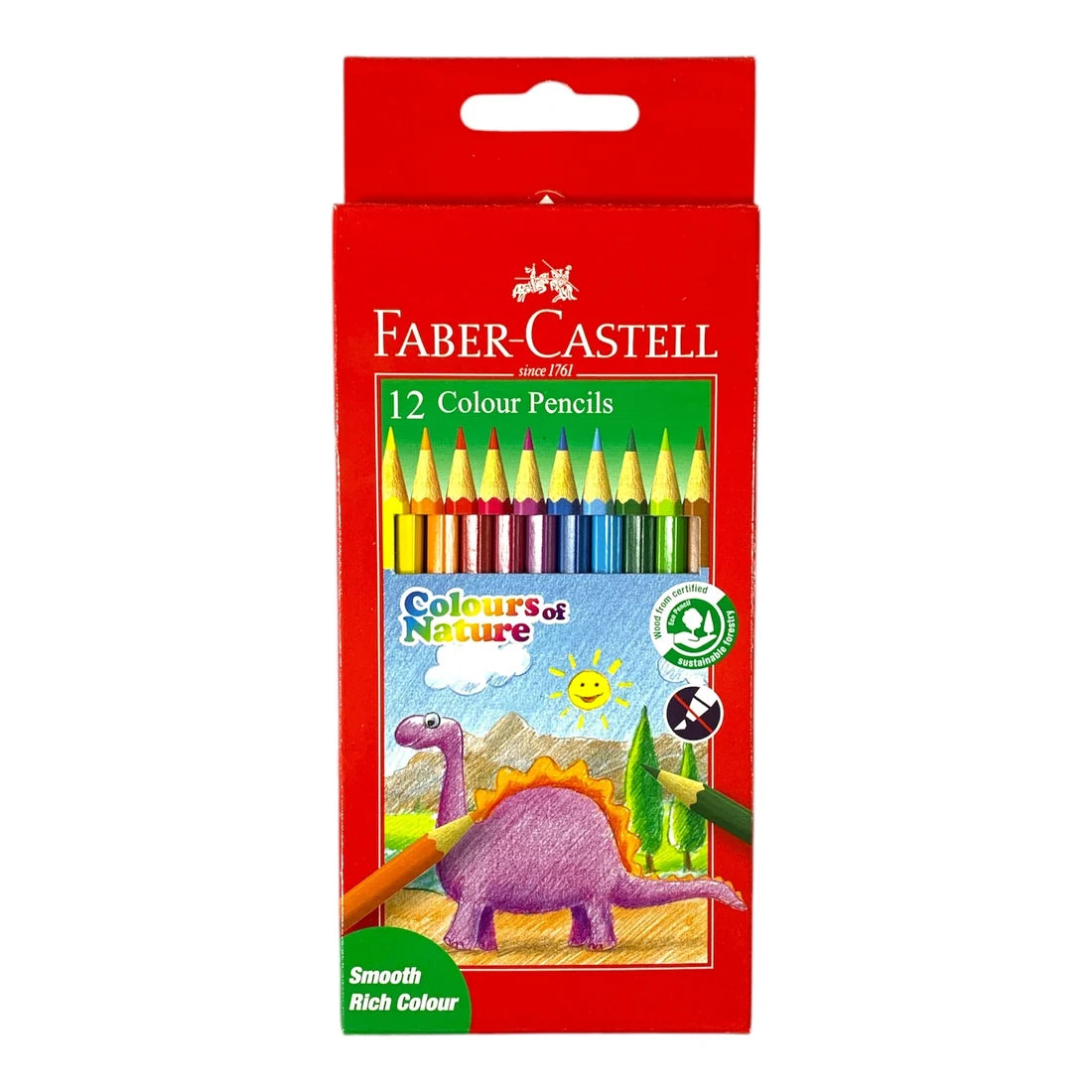 Faber Castell 12 Colored Pencils