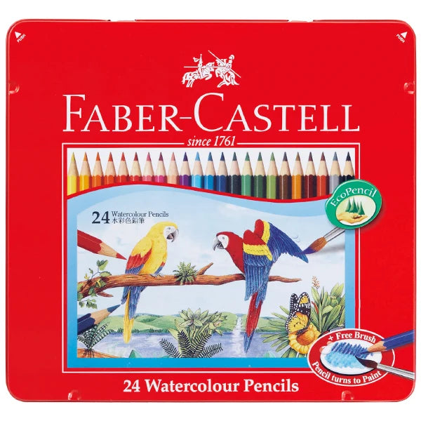 Faber Castell WaterColor Pencils with Brush