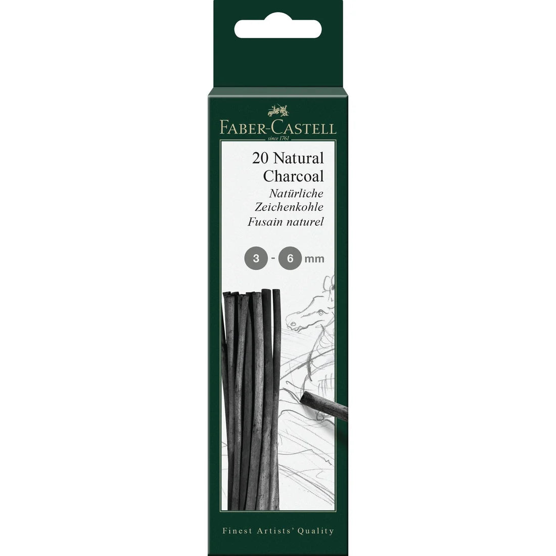 Faber Castell Natural Drawing Charcoal