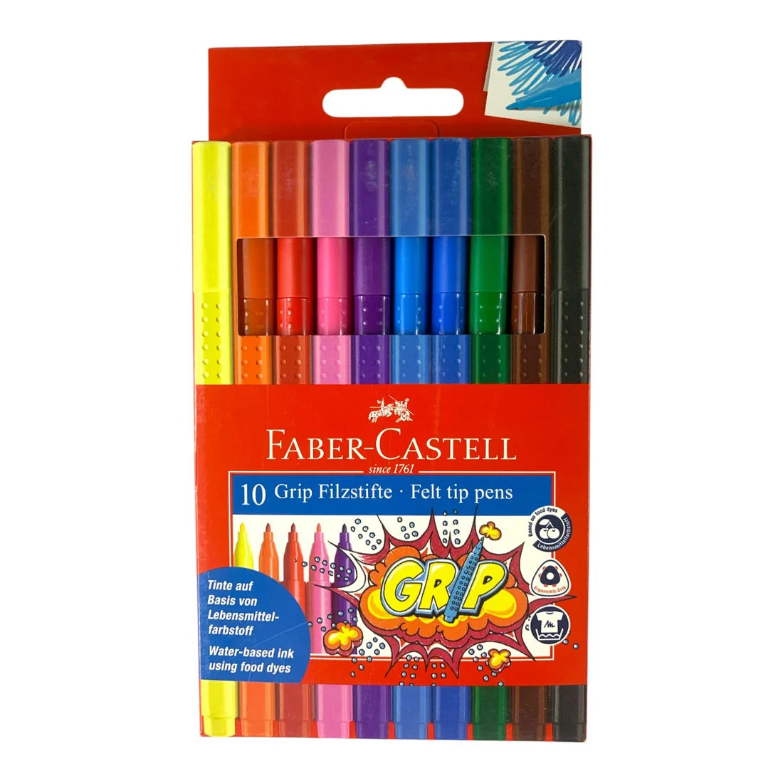 Faber Castell Double Felt Tip Colored Markers 10 Colors