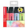 Stabilo Pastel 4 Color Highlighters || اقلام ستابيلو فسفوري ٤ لون