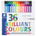 Staedtler Triplus Fineliner Brilliant Colors 36 Color