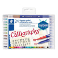 Staedtler 24 Double Ended Calligraphy Pens || 24 قلم خط عربي برأس مزدوج من ستيدلر