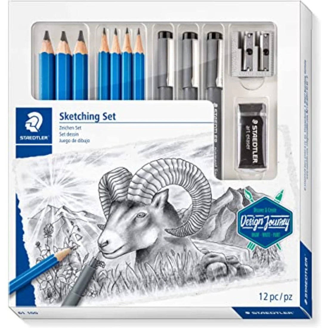 Staedtler Sketching Set 12 Pcs