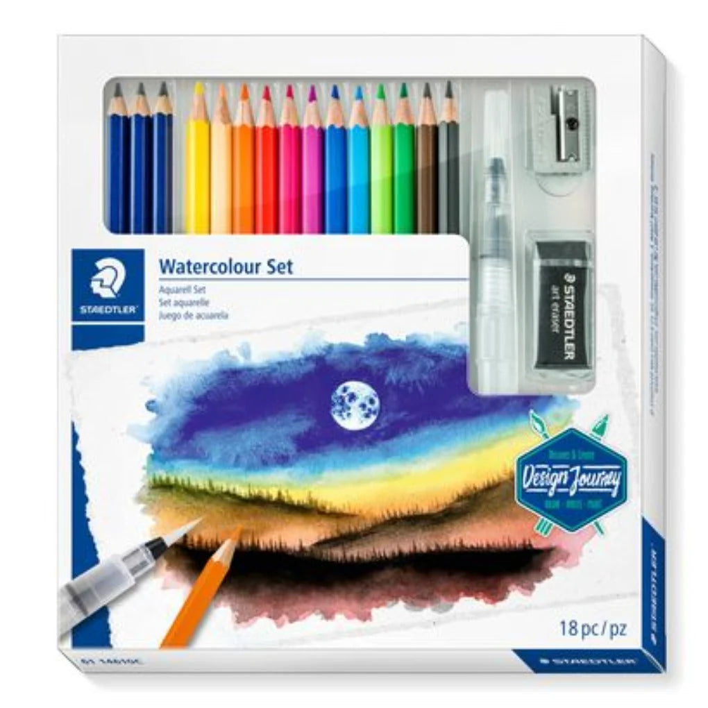 Staedtler Watercolor Set, 18 Pieces