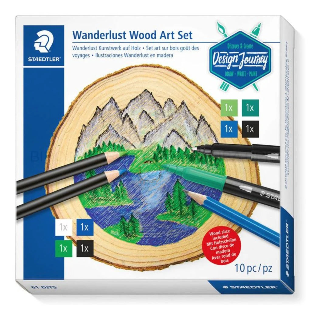 Wanderlust Wood Art Set