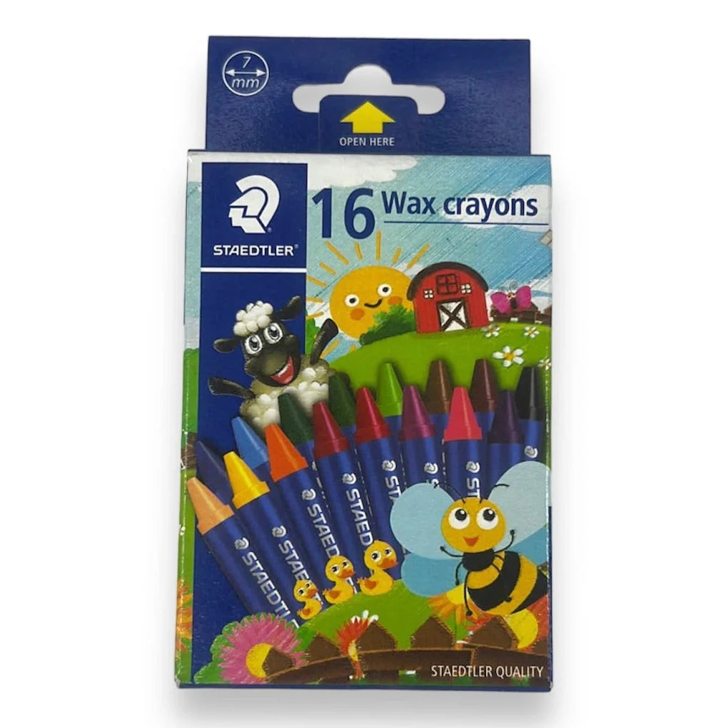 Staedtler Wax Crayons 16 Colors