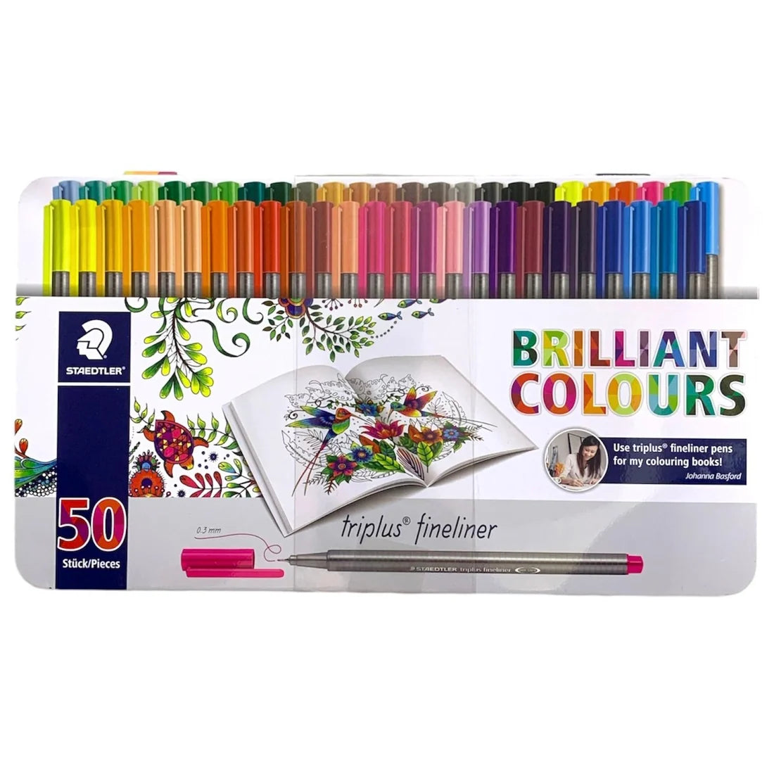 Staedtler Brilliant Triplus Fineliner 50 Colors