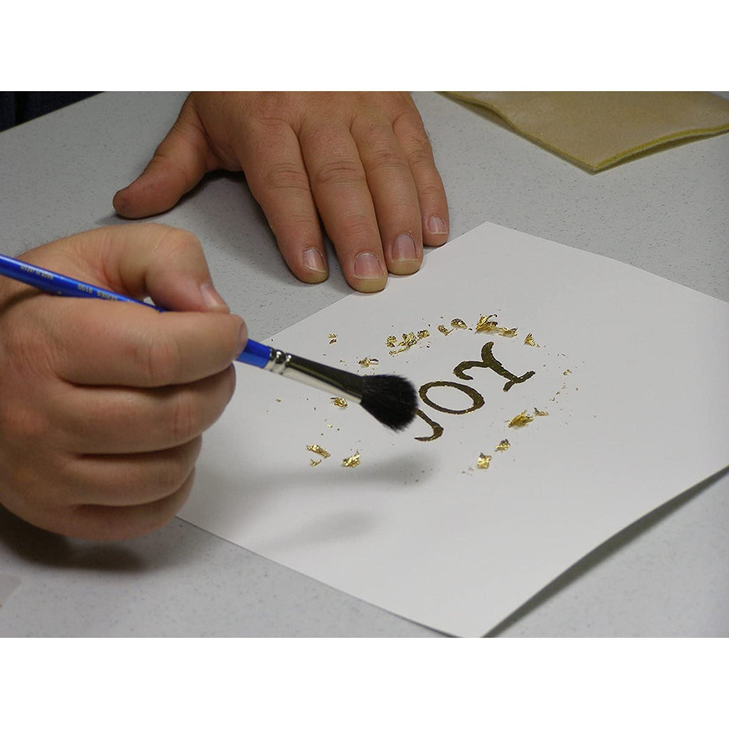 مجموعة قلم اللاصق وورق الذهب موناليزا من سبيدبول || Speedball MonaLisa Adhesive Pen and Gold Leaf Set