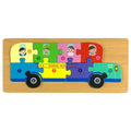 حافلة المدرسة من بازل A&T || A&T Puzzle School Bus