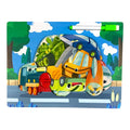 Vehicles Puzzle with Whiteboard || بازل مع سبورة بيضاء المركبات