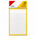 A&T White Labels 48 Stickers || طوابع اي اند تي لون ابيض ٤٨ طابع