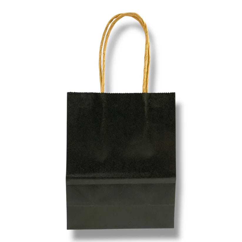 Gift Paper Bag 15 cm Black