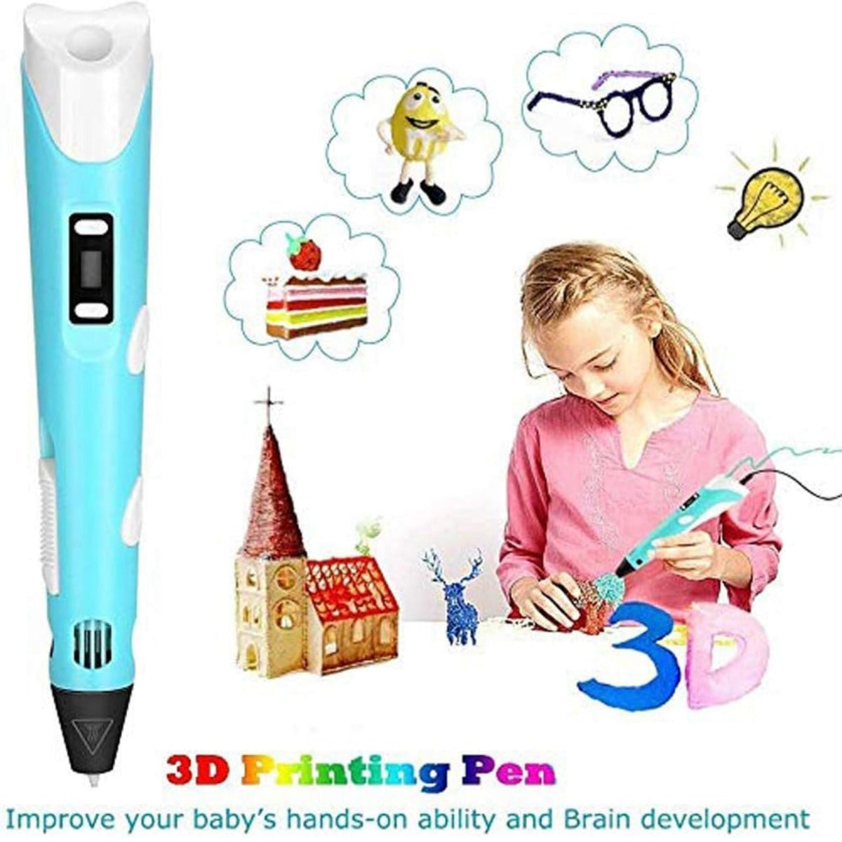 قلم طباعة ثلاثي الأبعاد || 3D Pen