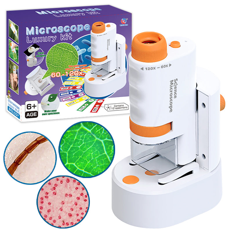 Microscope Luxury Model Scientific Toy Set || لعبة علمية مجموعة المجهر ميكروسكوب