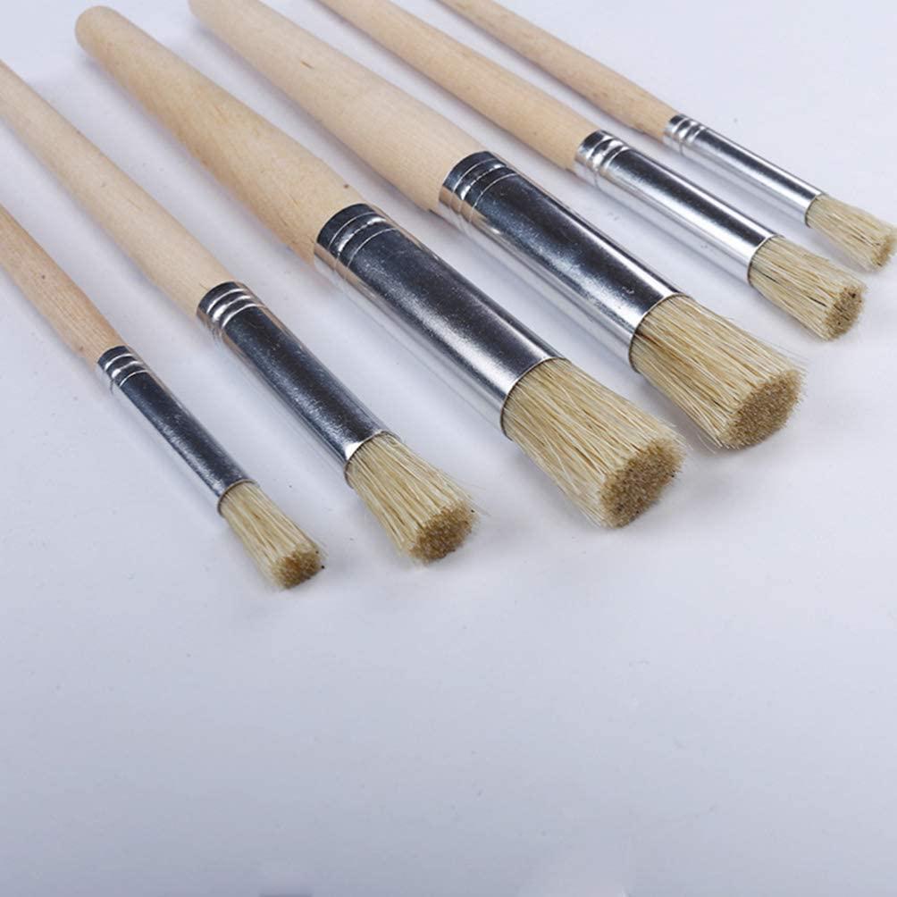 A&T Thick Brush Sets 6 Pcs || مجموعة فرش خشنة 6 فرشة