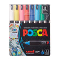 Posca Markers 8 Colors PC- 1MR -0.7