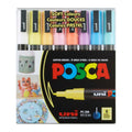 Posca Soft Colors PC-3M 8 Colors