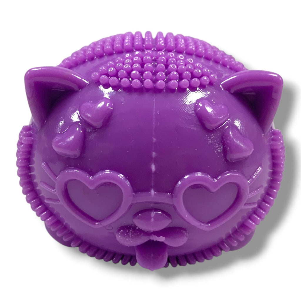 Needoh Fuzz Ball Wild Cats Squishy Purple || نيدو فز بول شكل قطة سكوشي بنفسجي