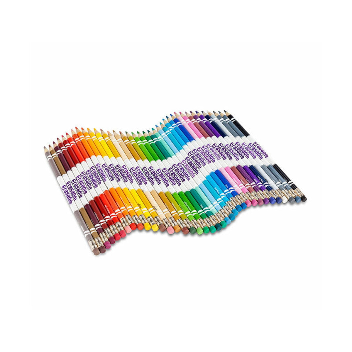 أقلام تلوين خشبية قابلة للمسح من كرايولا، 36 لوناً || Crayola Erasable Colored Pencils 36 Colors