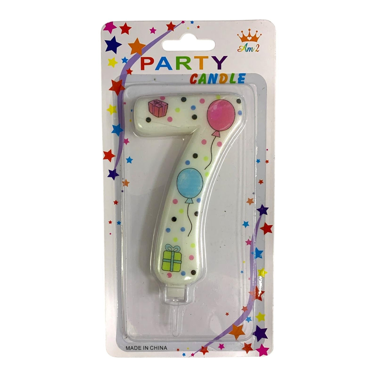 Birthday Candles Colored from 0-9 || شموع اعياد ميلاد ملون من ٠-٩