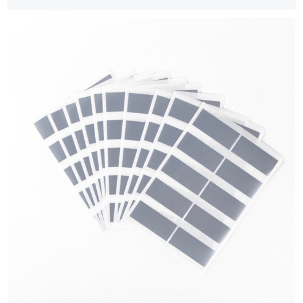 Scratch and Win Small Rectangle Sticker 3 x 7 cm || استيكر امسح واربح مستطيل صغير 3 × 7 سم