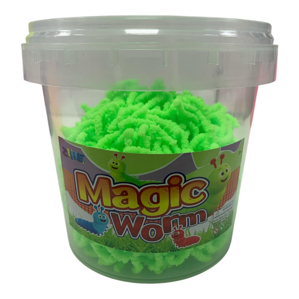 Magic Worm Clay 200 g Green || طين ماجيك أصابع 200 جرام أخضر