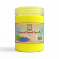 A&T Neon Yellow Sand Large Size 300 g || رمل ملون أصفر فسفوري من A&T حجم كبير 300 جم